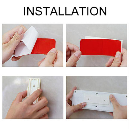 Non-Punch Adhesive Socket Support