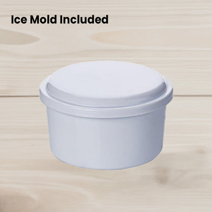 Compact Ice Crusher for Soft, Fluffy Snow-Style Ice