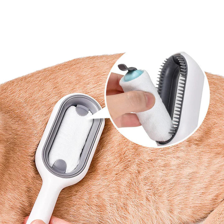 3-in-1 Brush for Cats and Dogs - Massage Tool