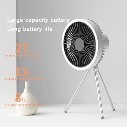 Portable 3-in-1 Smart Fan for Versatile Use