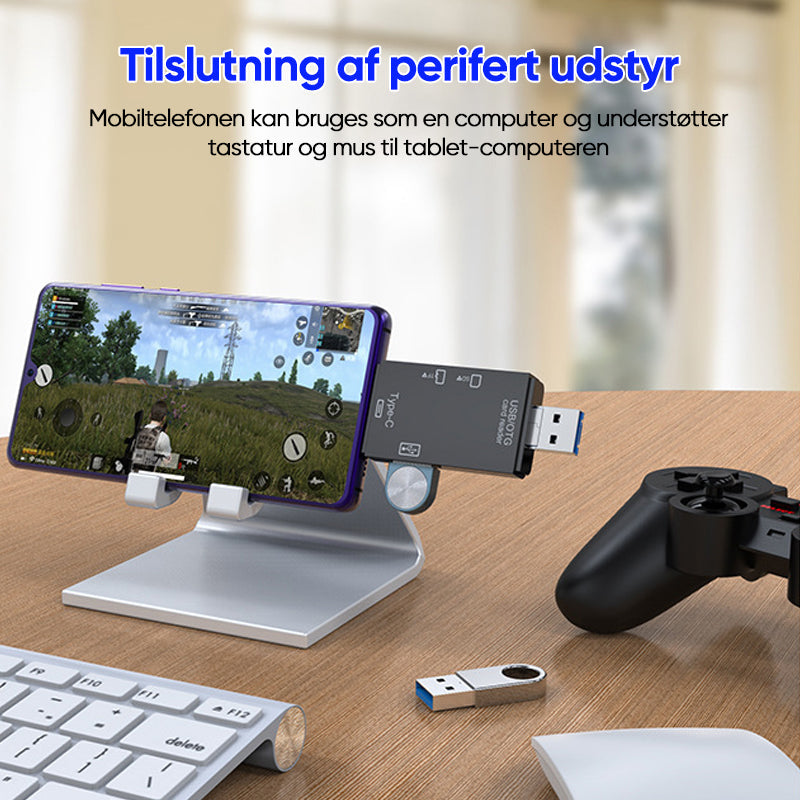 Compact Memory Card Reader for Fast Transfers