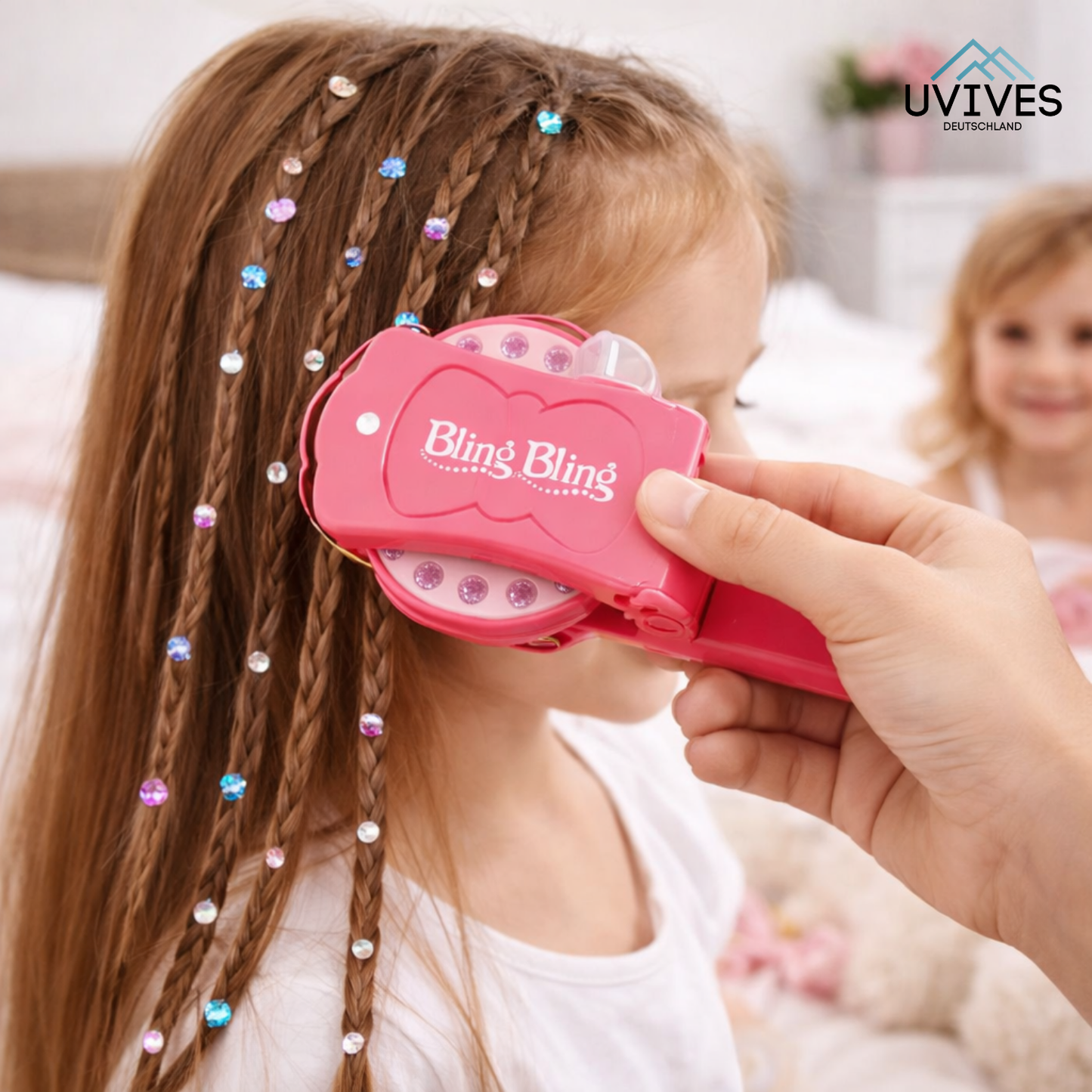 Add Instant Sparkle Without Hair Damage - GlamSnap