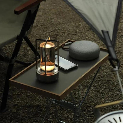 LuxeGlow Portable Crystal Lamp