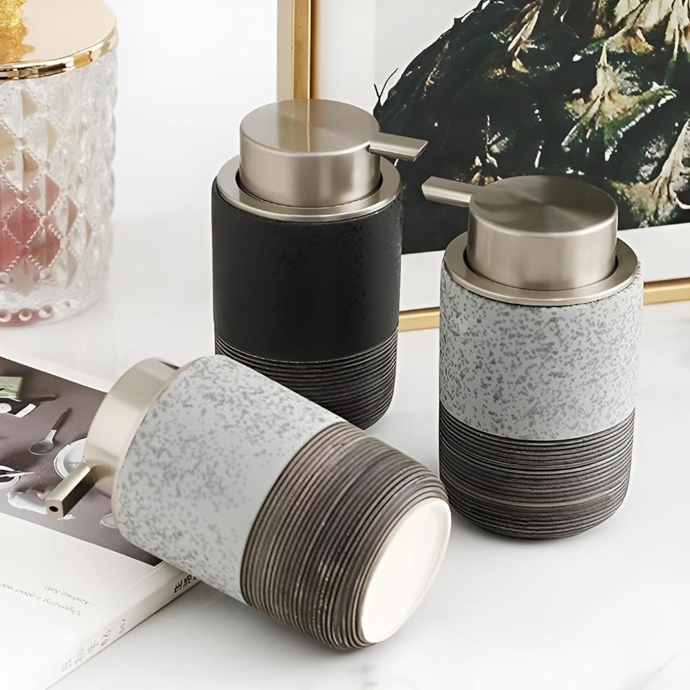 Sleek Ceramic Liquid Dispenser for Modern Spaces