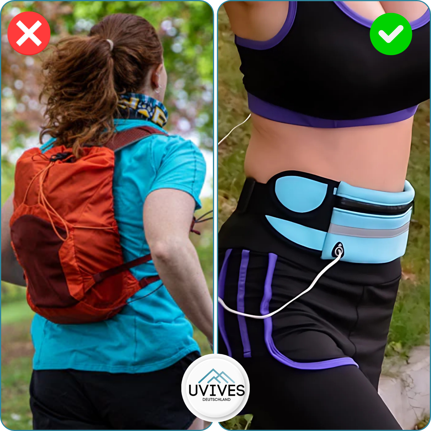 Buy One Get One Free | Ideal Waist Bag for Sports, Travel & Daily Use