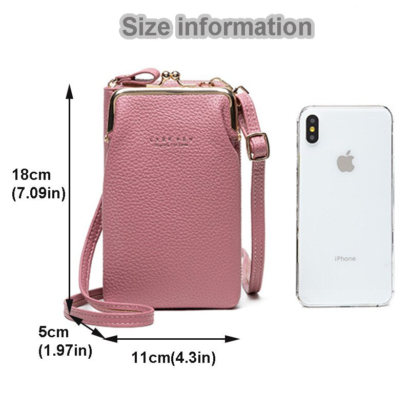 Compact Multi-Pocket Crossbody Bag for Everyday Use