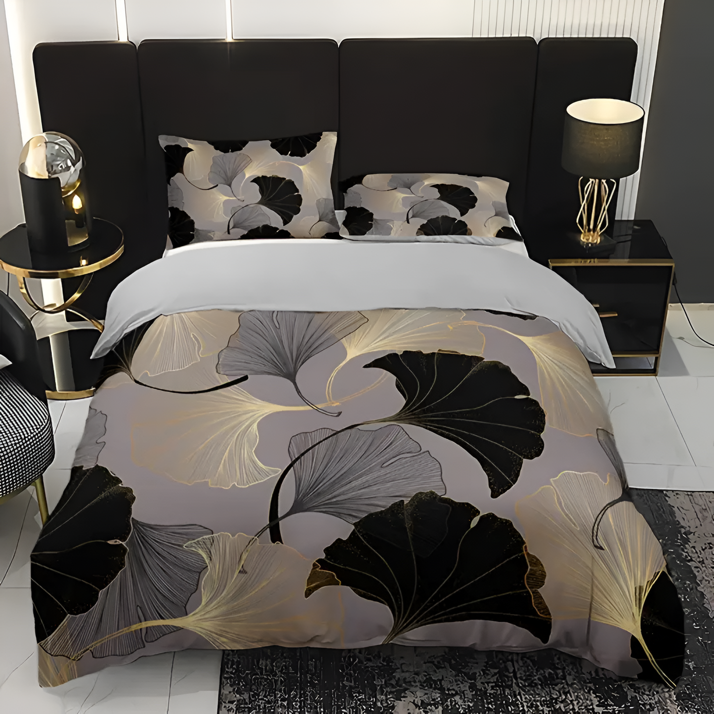 Nature-Inspired Cozy Quilt Cover Set for Relaxing Retreats