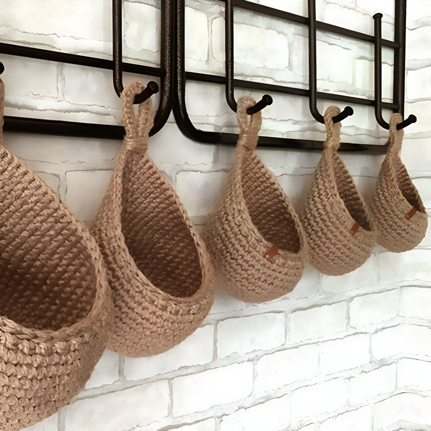 Stylish Eco-Friendly Hanging Storage Basket