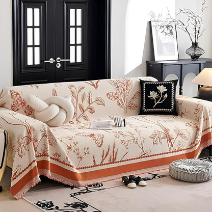 Chic Botanical Sofa Protector