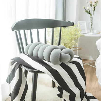 Chic Knot-Designed Plush Pillow for Ultimate Comfort