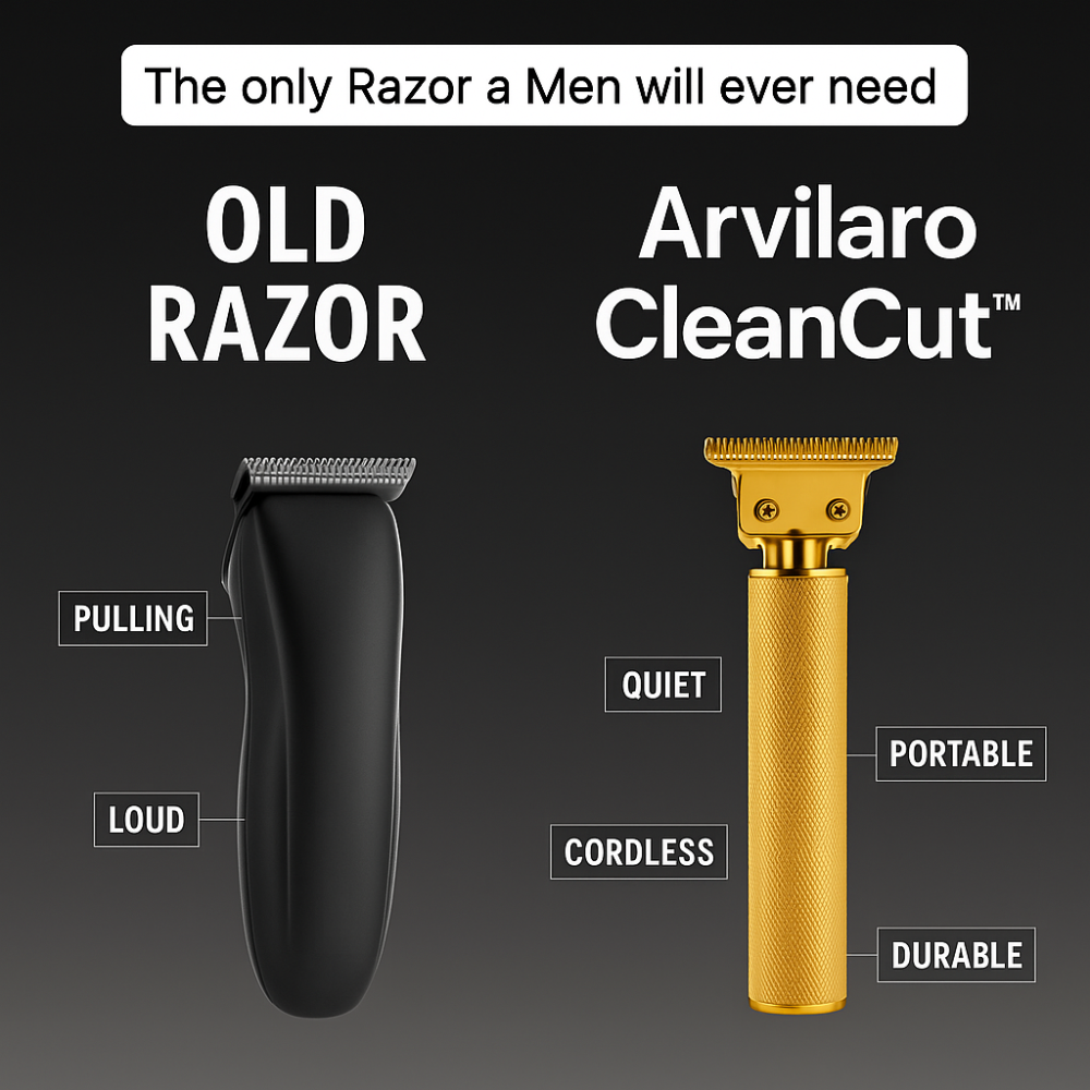 Precision Cordless Trimmer with Steel Blades | 120 Min Runtime