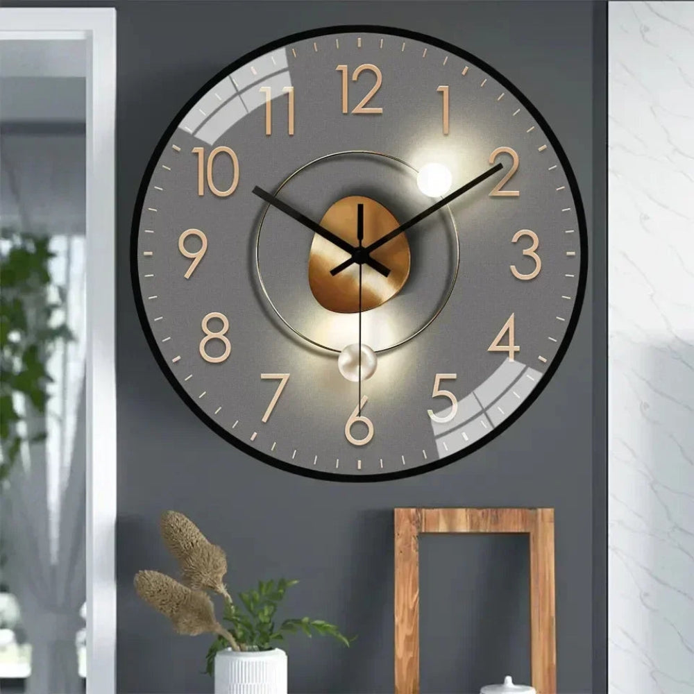 Modern Digital Wall Clock for a Tranquil Atmosphere