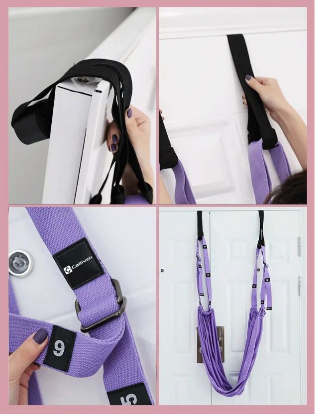 FlexiStretch Pro - Adjustable Yoga Strap for Full-Body Workout