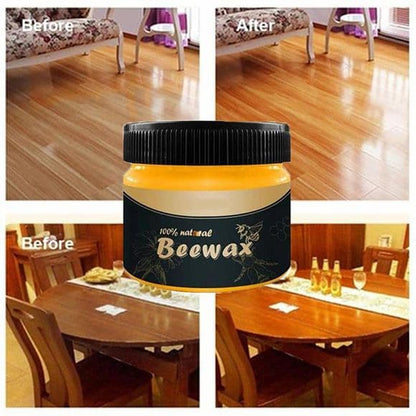 Versatile Beeswax Polish for Wood & Furniture - Buy One, Get One Free
