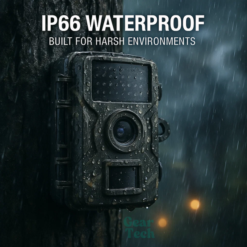 16MP Photo and 1080P Video Trail Camera for Outdoor Use