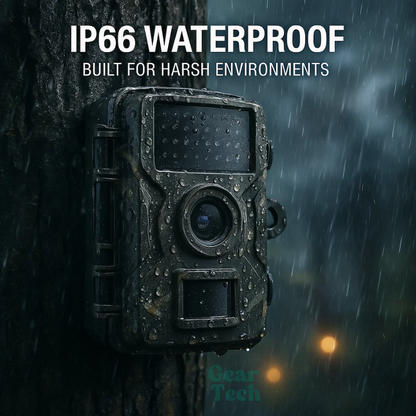 16MP Photo and 1080P Video Trail Camera for Outdoor Use