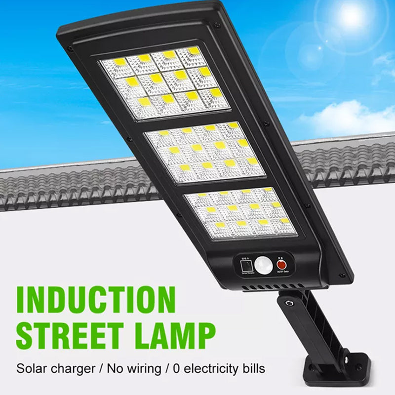 Solar-Powered Motion-Activated Outdoor Light