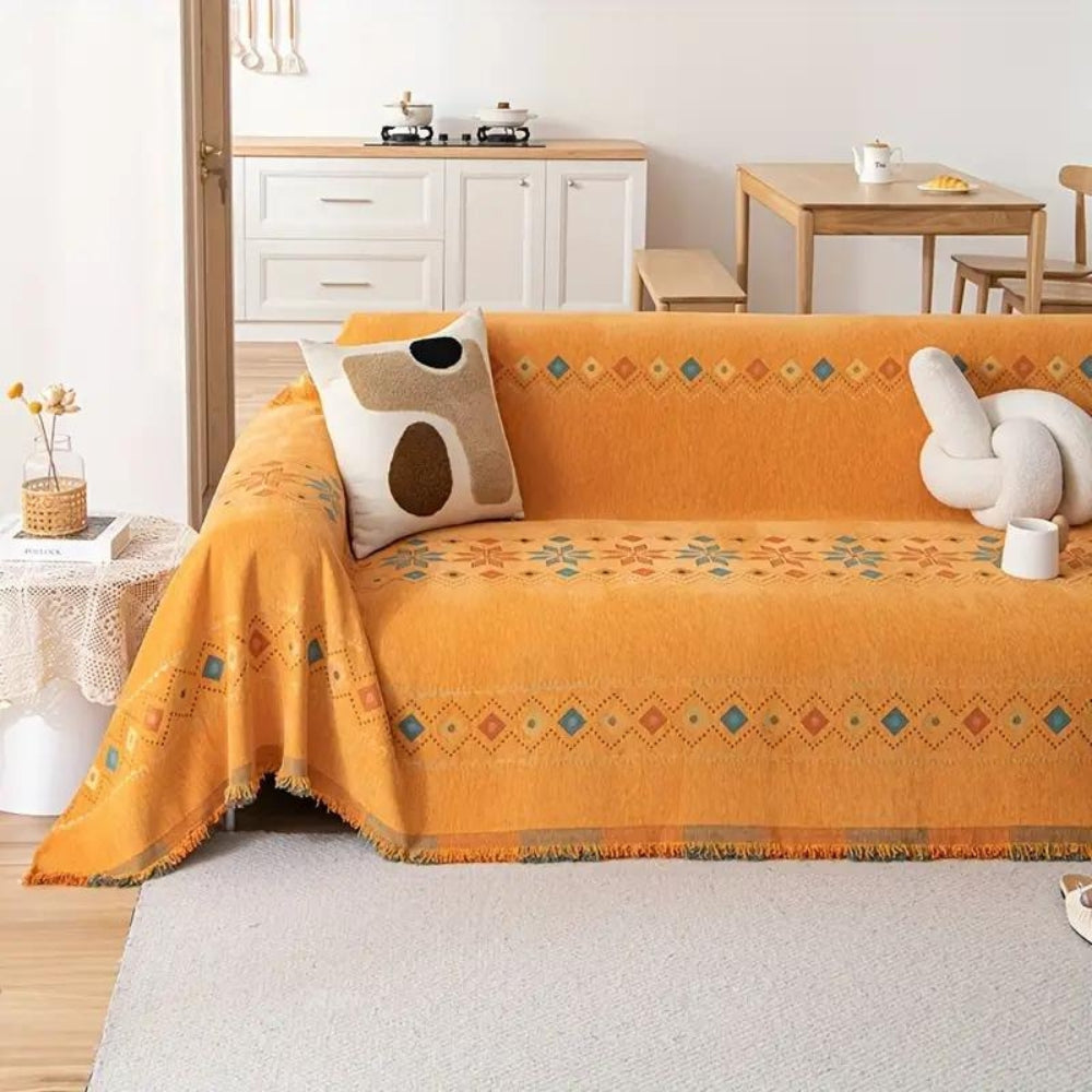 Chic Artisan Slipcover for Your Sofa