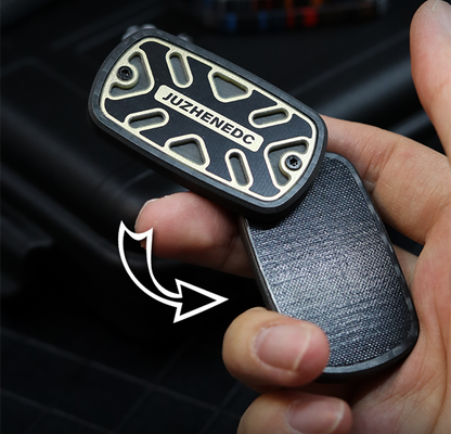 Carbon Fiber Push Card Toy for Decompression – EDC Design