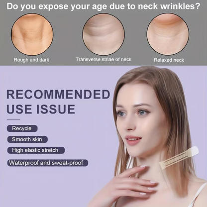 NeckLift Instant Tape for a Youthful Jawline – Seamless & Sweatproof