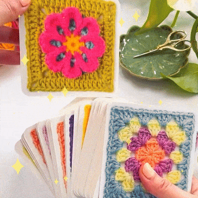 50% Off | Granny Square Card Set – Last Day Discount