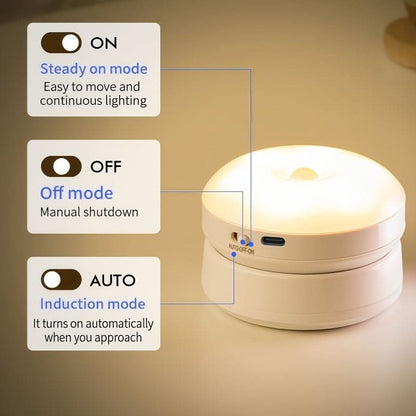 Rechargeable Wall Lamp with Rotating Feature