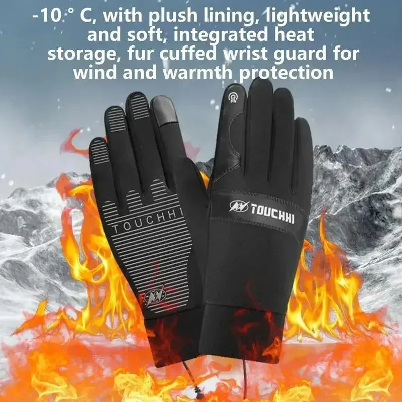 Heated Gloves with USB – Waterproof, Touchscreen-Compatible for Winter Sports and Outdoor Activities