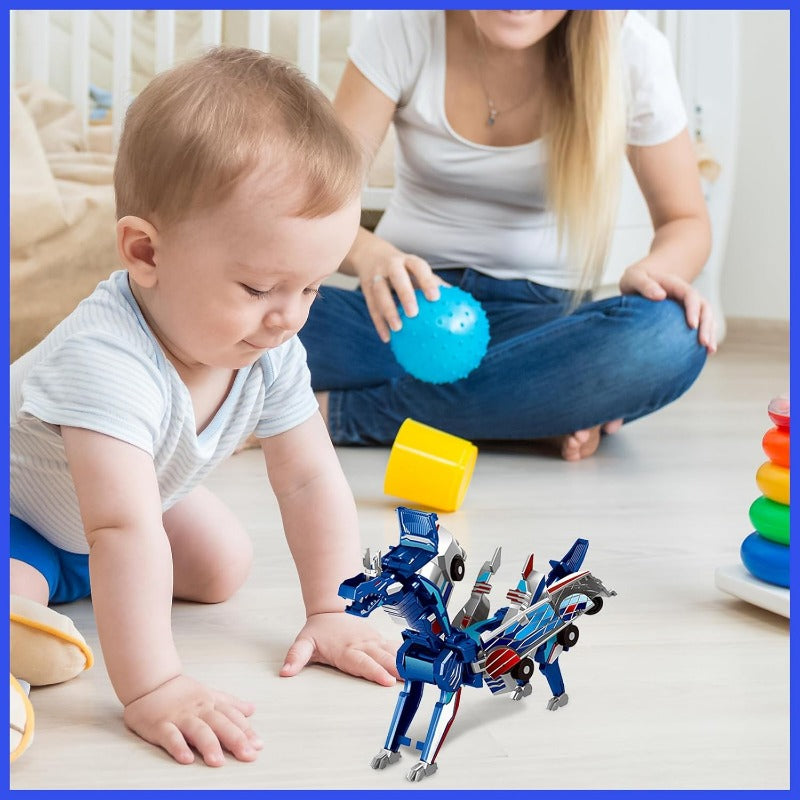 Dino Dash Racing Track Set for Kids | Launch & Race Adventure