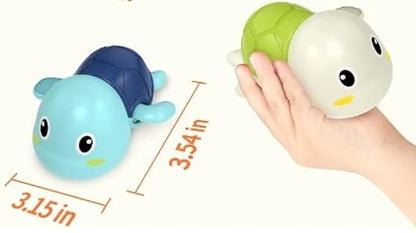 Interactive Turtle Bath Toy Set for Kids