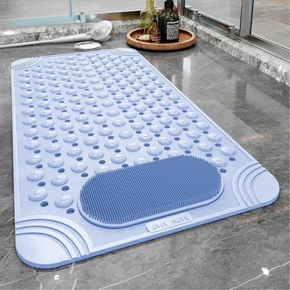 Slip-Resistant Bath Mat - Prevents Falls and Slips for All Ages