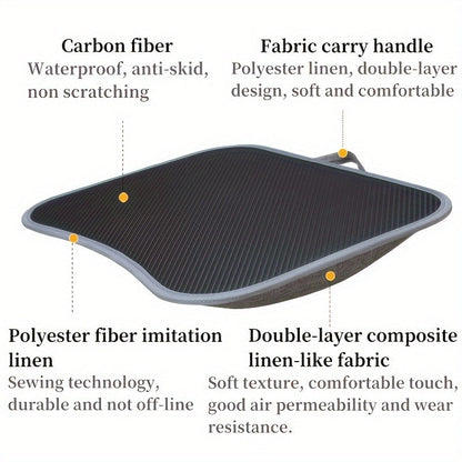 Portable Laptop Desk with Soft Base – Ideal for Bed, Couch, Travel