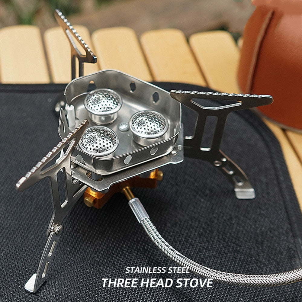 Portable Gas Stove for Camping – Adventurer Chef Model