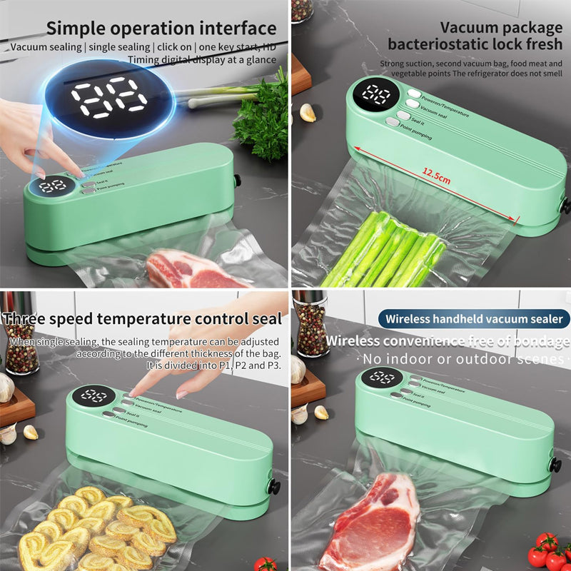 Keep Food Fresh Anytime and Anywhere with a Simple Touch