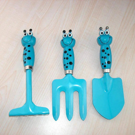 Children's Garden Tool Set – Shovel, Rake, Trowel, Watering Can, Bucket