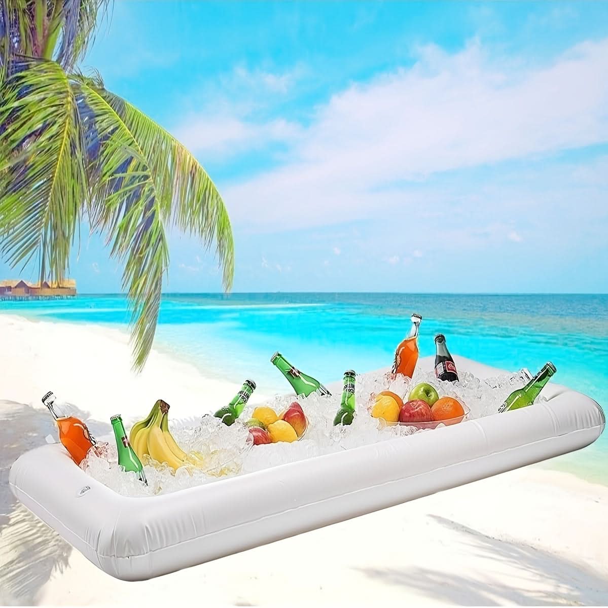 Inflatable Party Cooler - Ice Trough for Outdoor Gatherings