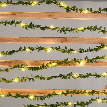 LED String Lights with Ivy Vines – Decorative Lighting for Indoors and Outdoors