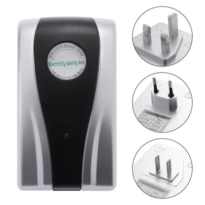 Energy-Saving Socket | Home & Office Energy Optimizer | 90–250 V | Up to 30,000 W | Voltage Stabilizer