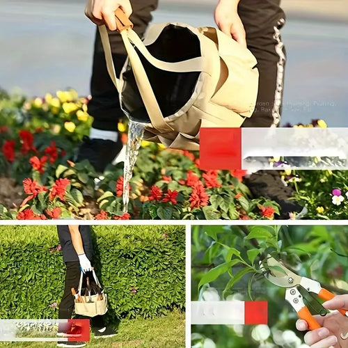 Complete Garden Tool Set with Storage Bag for Effortless Gardening