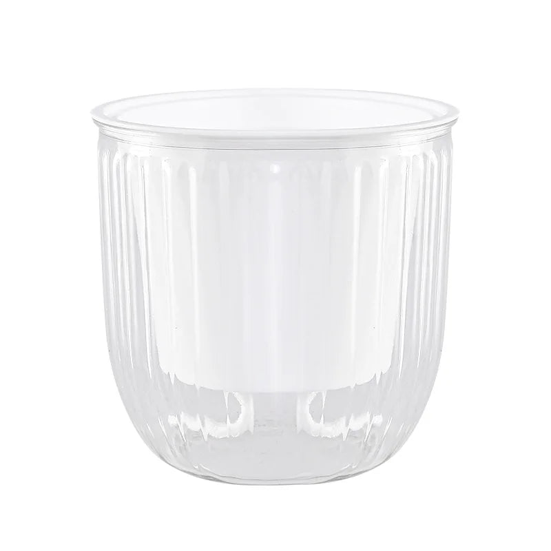 Clear Hanging Planter with Self-Watering System | Hydroponic Compatible | UV Resistant | 11.5–21 cm