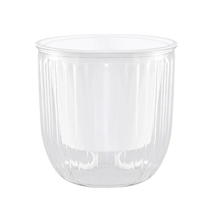 Clear Hanging Planter with Self-Watering System | Hydroponic Compatible | UV Resistant | 11.5–21 cm