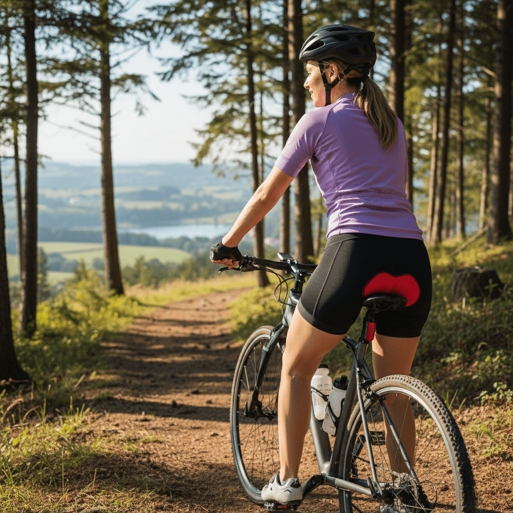 Gel-Padded Cycling Shorts for Enhanced Comfort