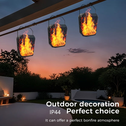 Flickering Solar Powered Torch Light