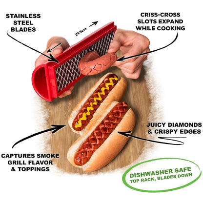 Juicy, Crispy Hot Dogs Ready in 8 Seconds