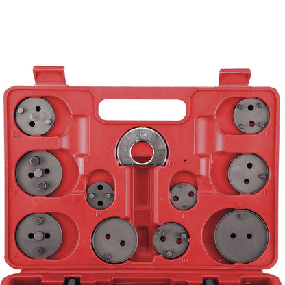 Universal Brake Caliper Reset Tool Set - 22 Pieces