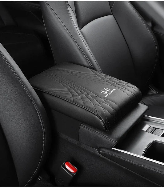 Exclusive Logo Armrest Cover Height Cushion for Car