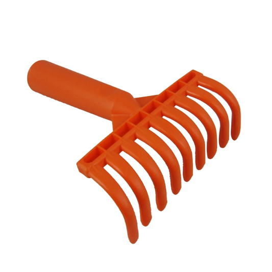 9-Pronged Olive Rake | Plastic Harvesting Tool for Olives | 2.5 cm Attachment