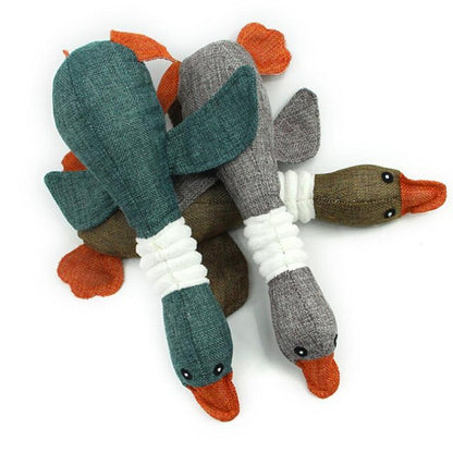 Stuffed Toy of a Pet Goose