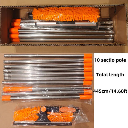 High Window Cleaner Tool – Safely Clean Without a Ladder