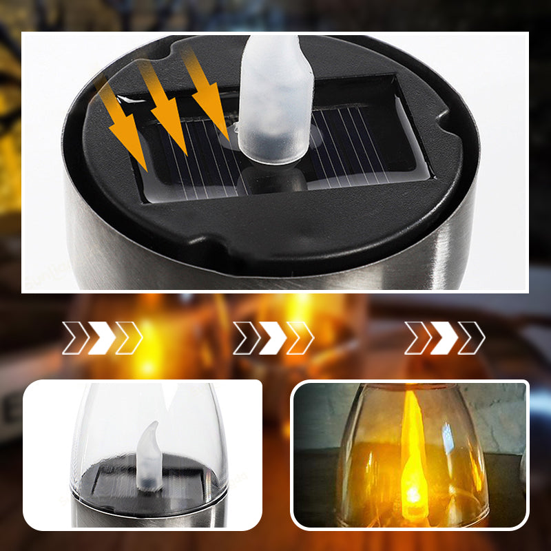 Solar Candle Lights for Effortless Evening Ambiance