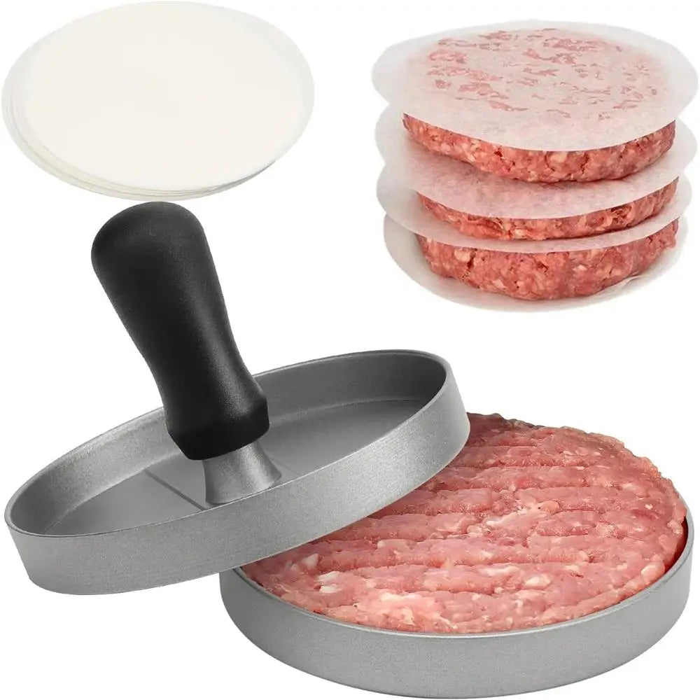 Aluminum Burger Press for Making Hamburger Patties | 12×12×8 cm
